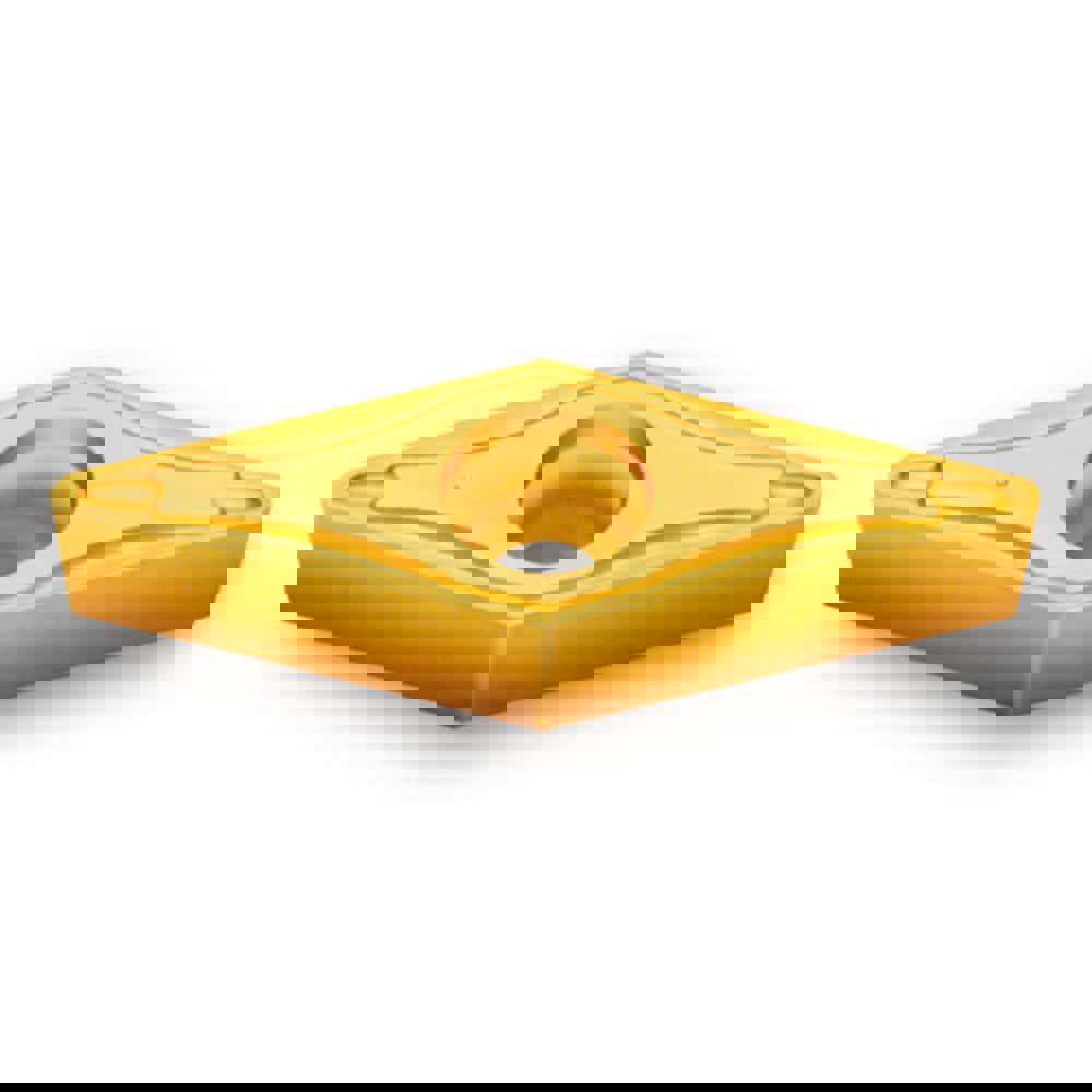 Turning Inserts; Relief Angle: 5 ; Corner Radius (Decimal Inch): 0.0310 ; Included Angle: 35 ; Manufacturer Grade: TT8125B ; Coating/Finish: Al2O3; TiCN; Titanium Nitride ; Wiper Edge: No